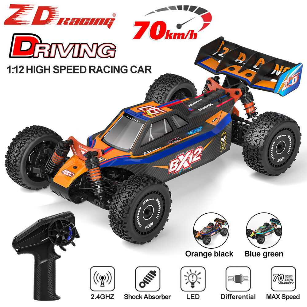 ZD Racing RC Racing Car BX-12 1/12 Brushless 2.4GHz 70KM/H High