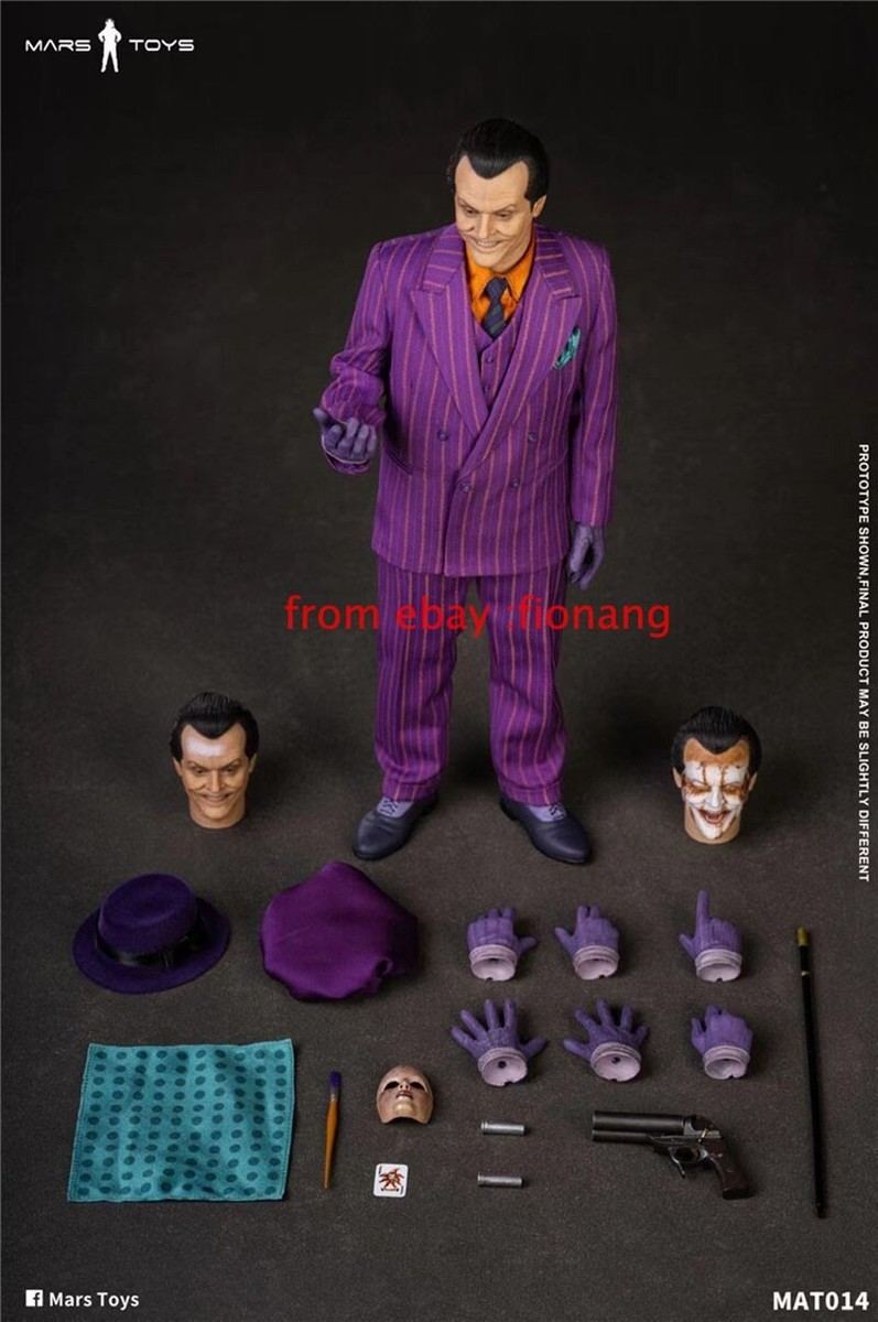 Mars Toys 1/6 MAT014 Mr.J The Joker 1989 Edition Action Figure IN