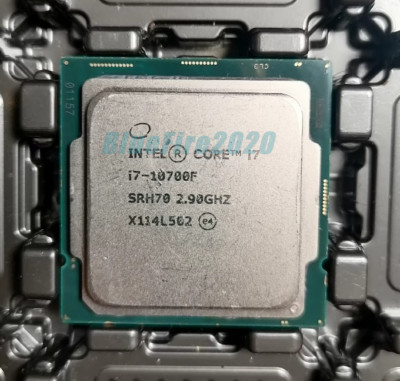 Intel Core i7 10700F 2.9GHz 8-Core 16T Processor LGA1200 CPU 65W