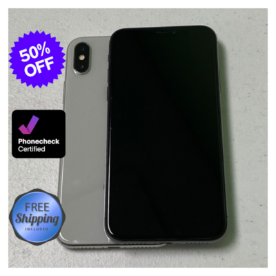 Apple iPhone X - 256GB Silver/Gray Mint Condition - Unlocked