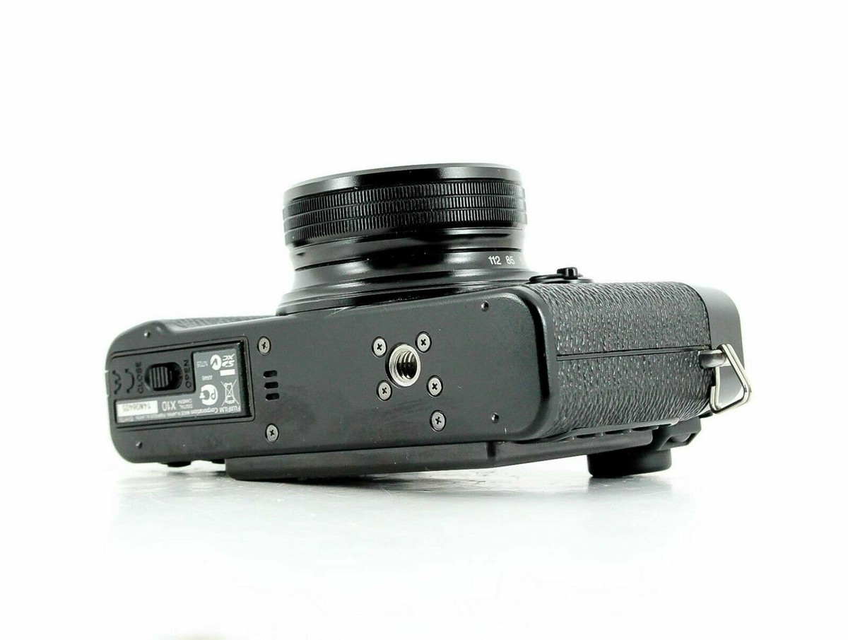 Fujifilm X10 12.0MP Digital Camera Black | eBay