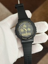 Vintage Casio Aw-20 Module 384 Speed Memory 100 Mens Watch for