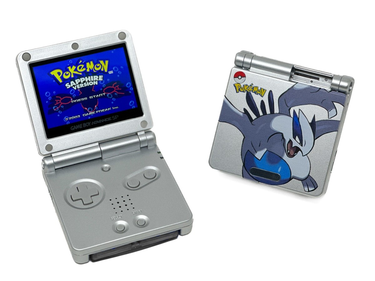 Nintendo Game Boy Advance SP System GBA SP AGS 101 LCD POKEMON UV