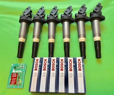 BMW M2 M3 M4 F80 F82 F83 F87 S55 Engine Ignition Coil+Spark Plugs