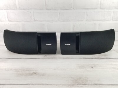 Bose 161 Black Pair Mount Full-Range Bookshelf Surround Sound