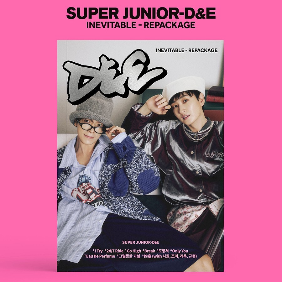 SUPER JUNIOR D & E INEVITABLE 6th Mini Album REPACKAGE/CD+Book+