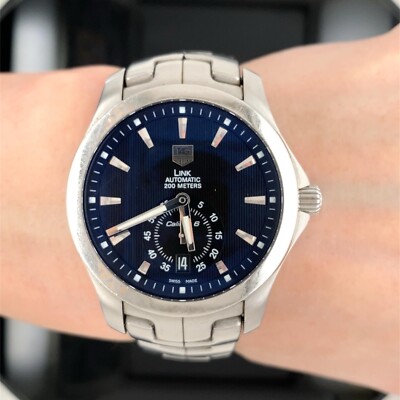 Tag Heuer Link Caliber 6 WJF211A 39mm Automatic Men's Watch $2600