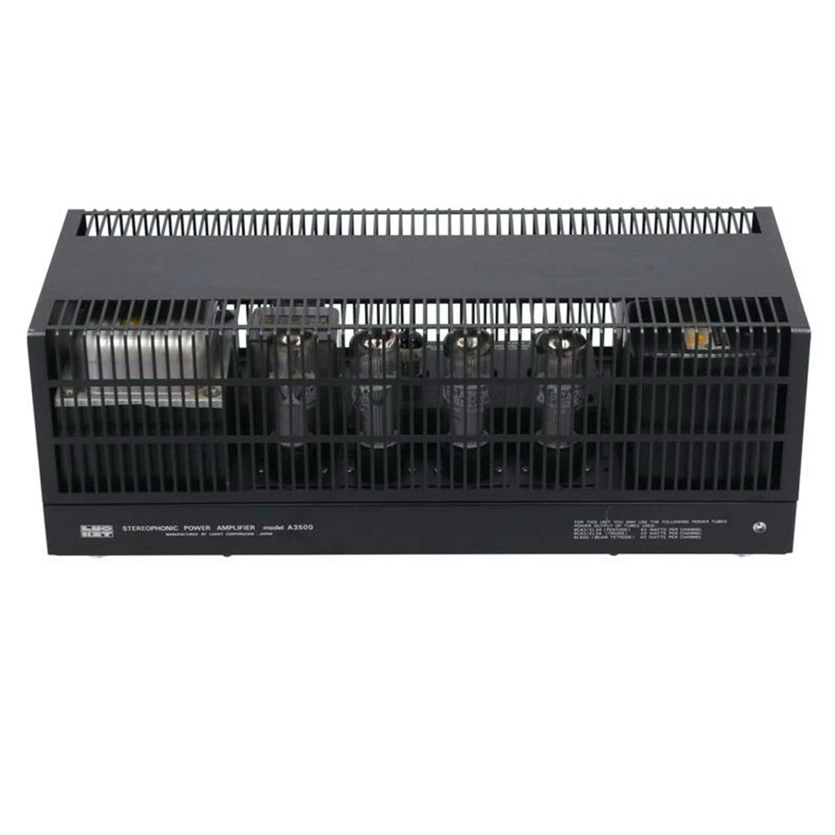 LUXMAN Luxkit A3500 Power Amplifier Tube Main Amp Kit Vintage