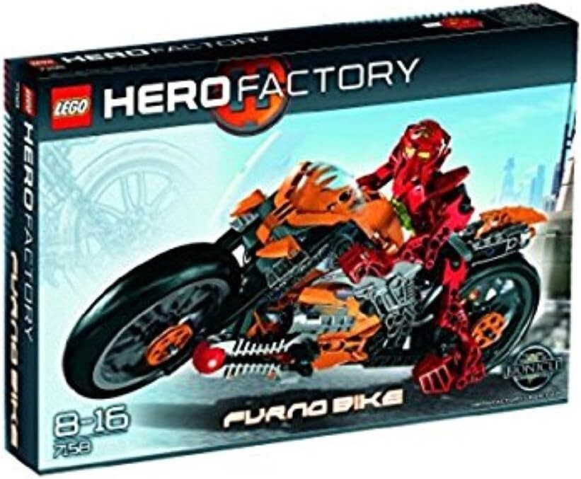 Lego Furno Bike 7158 Hero Factory Minifigure Building Set | eBay