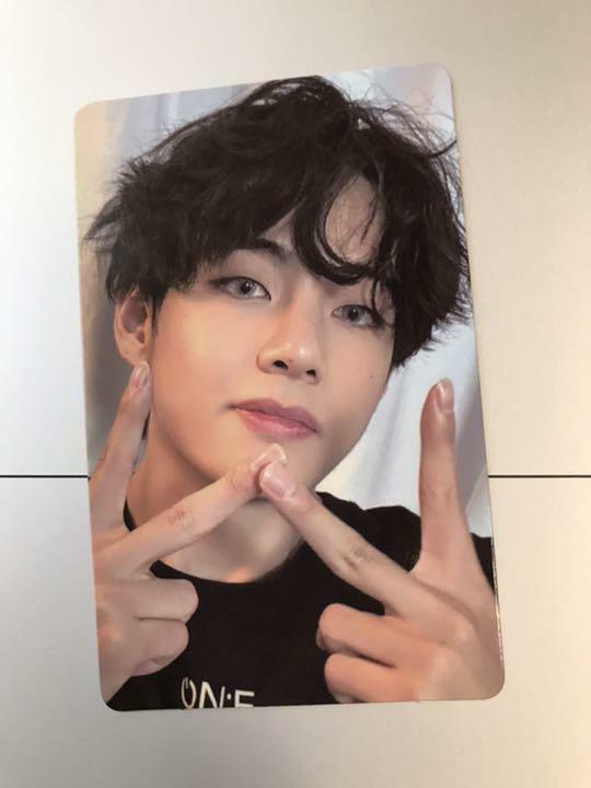 BTS V Taehyung MAP OF THE SOUL ON:E Blu-ray photo card photocard