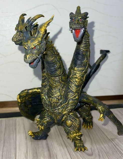 Bandai Movie Monster Series Keizer Ghidorah Vinyl Figure 2004