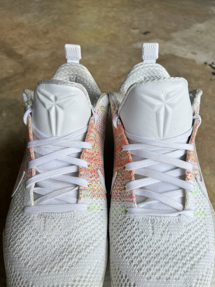 Nike Kobe 11 Elite Low 4KB White Horse 824463-199 Mens Size 9