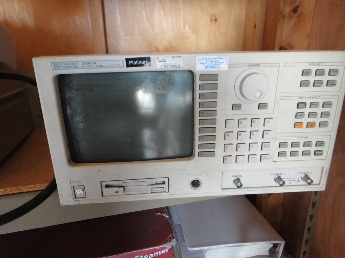 HP 3562A Dynamic Signal Analyzer T765○hp ダイナミックシグナル