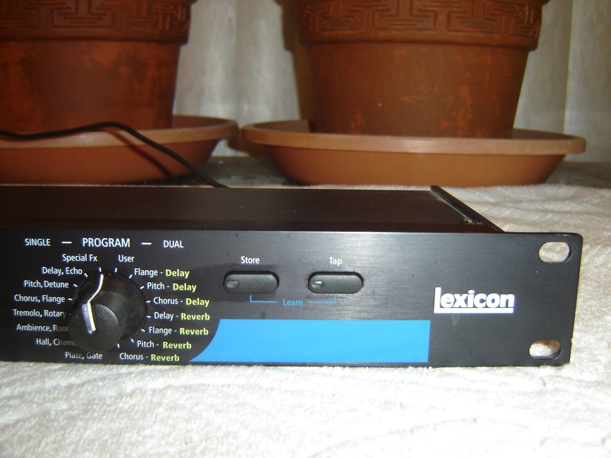 Lexicon MPX 100, Dual Channel Processor, Effects, FX, Vintage Rack