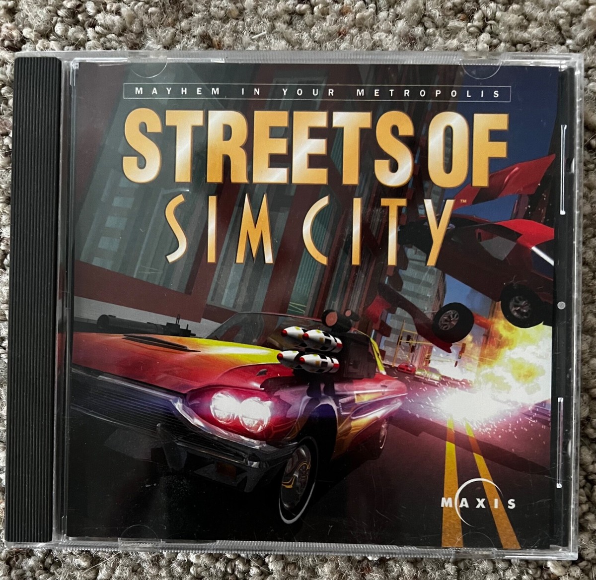 未開封 PCゲーム STREETS OF Sim City 日本語版 シムシティ 未開封 PC