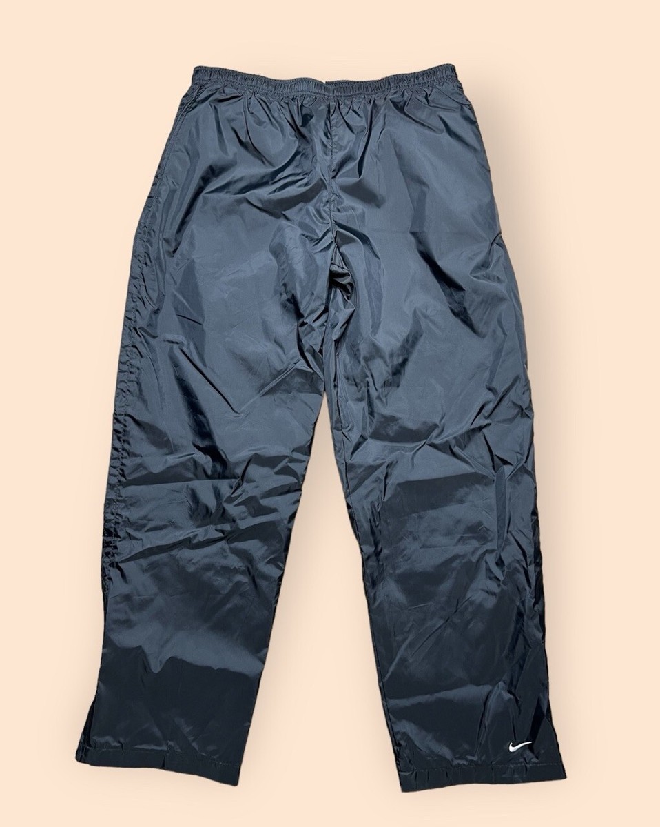 Vintage Nike Y2K Windbreaker Pants Men's 2XL Black Vtg 2000s | eBay