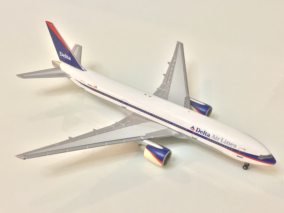 Herpa wings 1:400 Delta Air Lines Boeing 777-200 | eBay