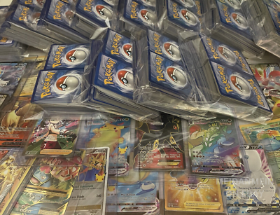 Pokemon Bulk Lot 200 Cards + Booster Pack | WOTC & ULTRA RARE