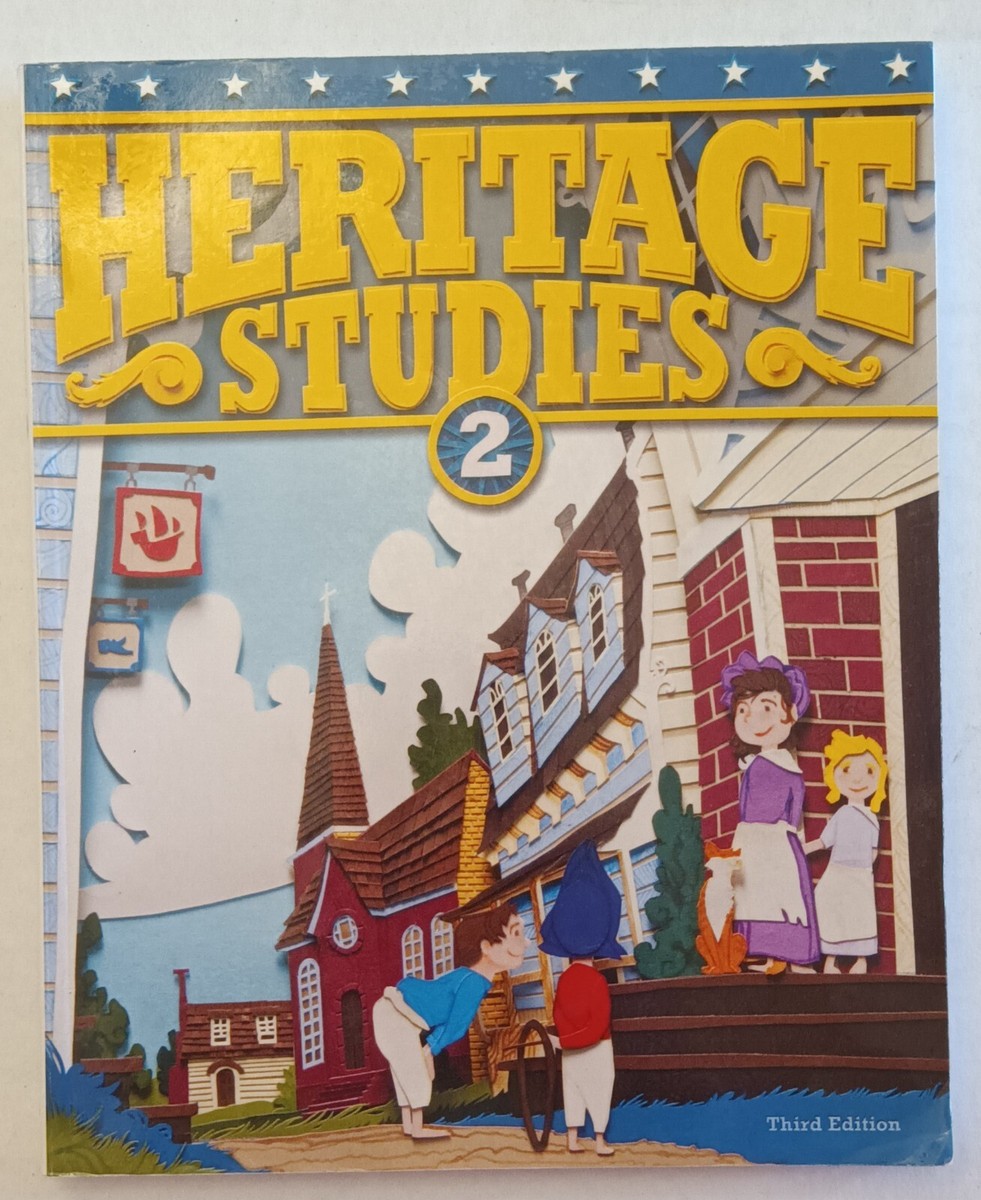 BJU Press Heritage Studies 2 Textbook Homeschool Curriculum Book