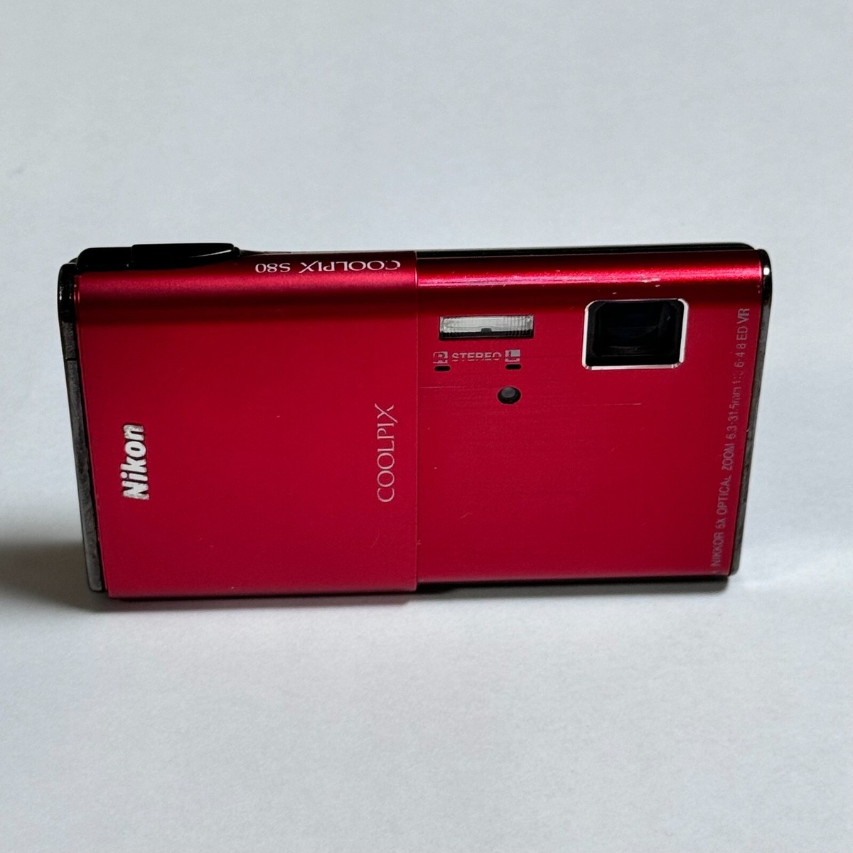 Nikon COOLPIX S80 Compact Digital Camera 14MP 5X f/3.5 Excellent++