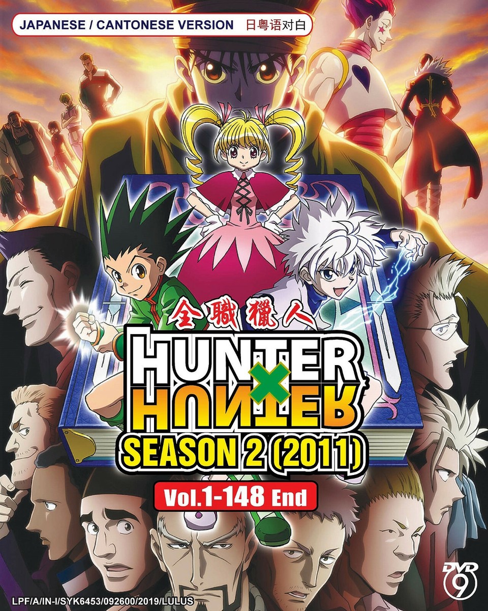 Hunter x Hunter (2011) Complete Anime DVD 148 Episodes Now English
