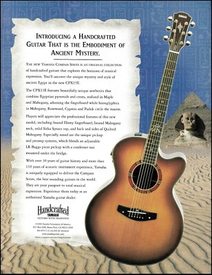 Yamaha CPX15 East Acoustic Electric Guitar Compass Active