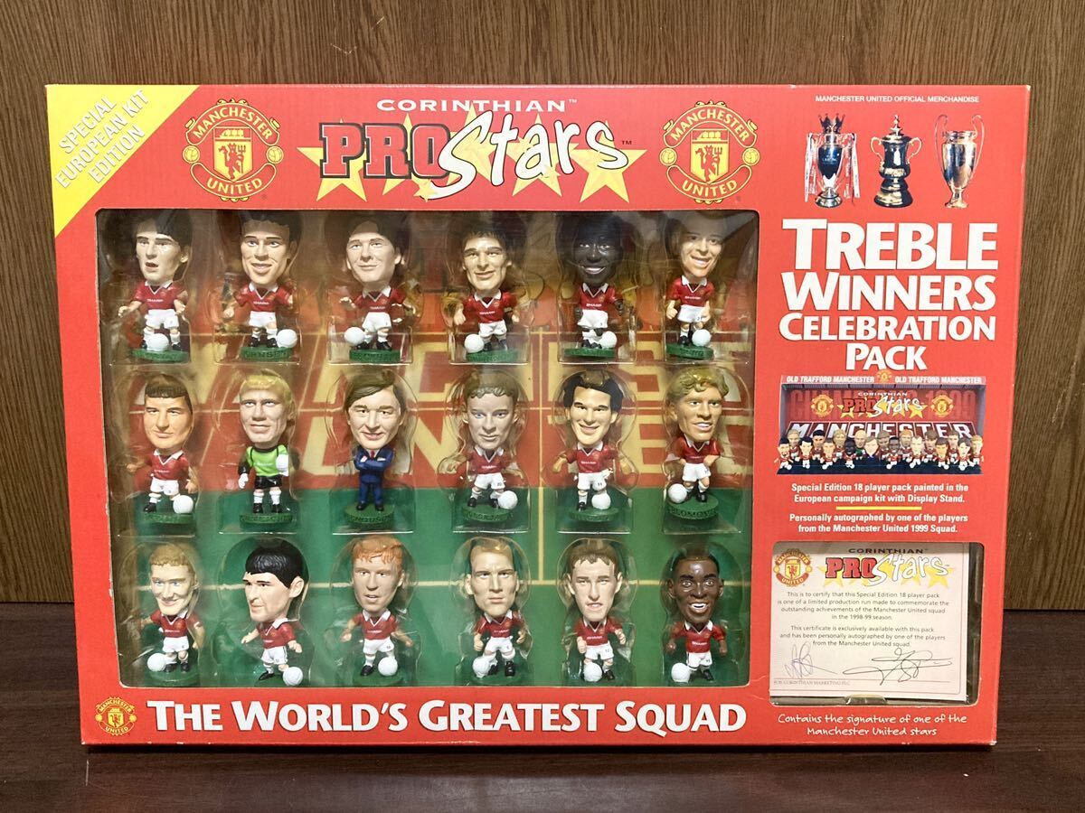 Figure Corinthian Pro Stars Manchester United Treble Winners