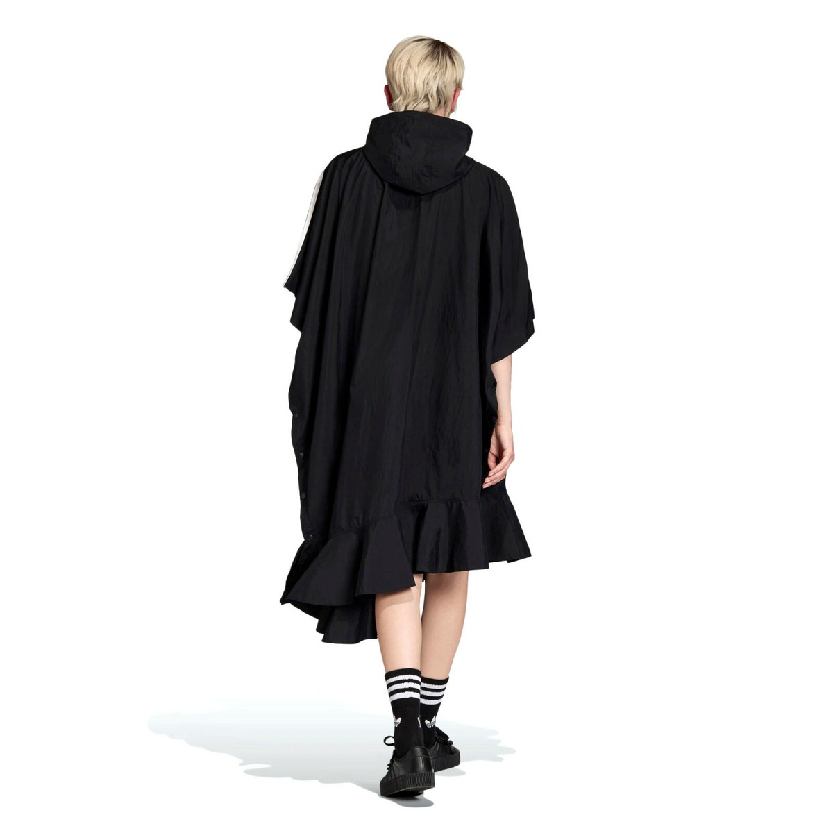 adidas Originals x J KOO Women's Oversized Trefoil Poncho Rain