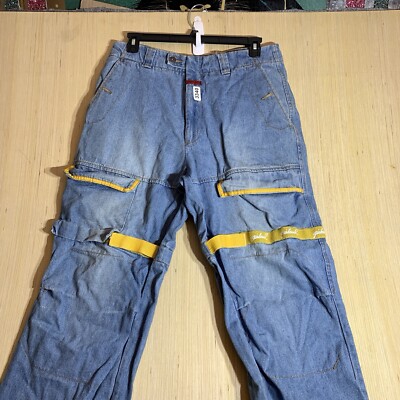 Vintage Girbaud Shuttle Strap Denim Pants Adult 36 Blue Men's M+FG