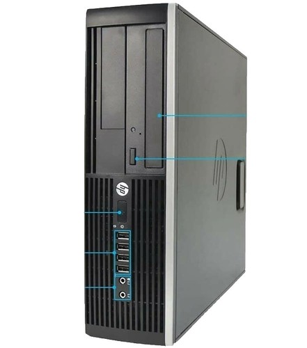 HP Compaq Pro 6300 SFF Desktop Intel i5-3570 RAM 4GB HDD 250GB