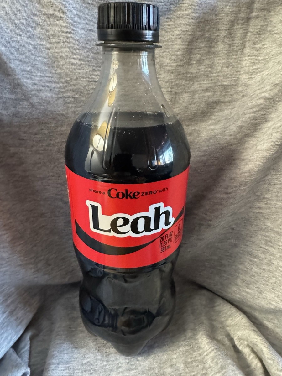 Share a Coke with Leah 2025 Personalized Gift Coca Cola Bottle