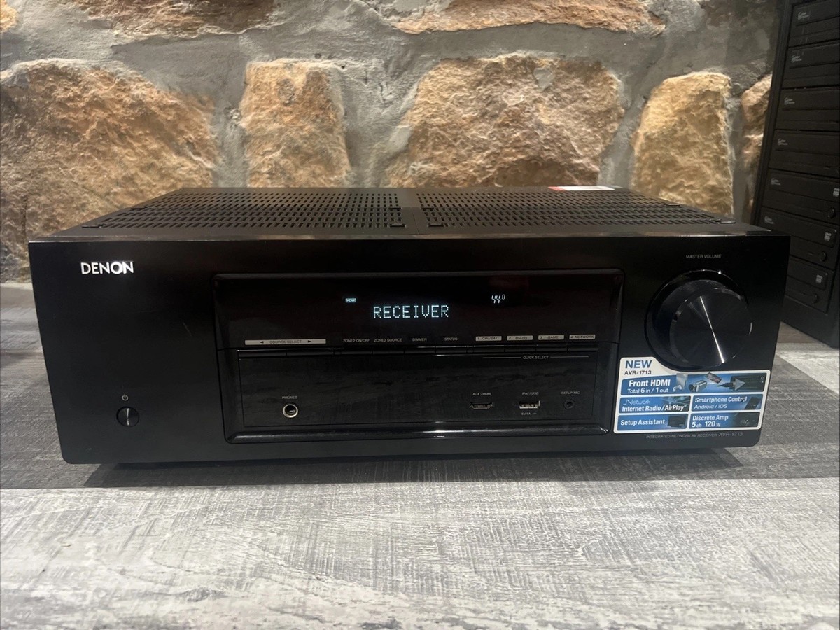 Denon AVR-1713 Integrated Network AV Receiver 5.1-channel Home