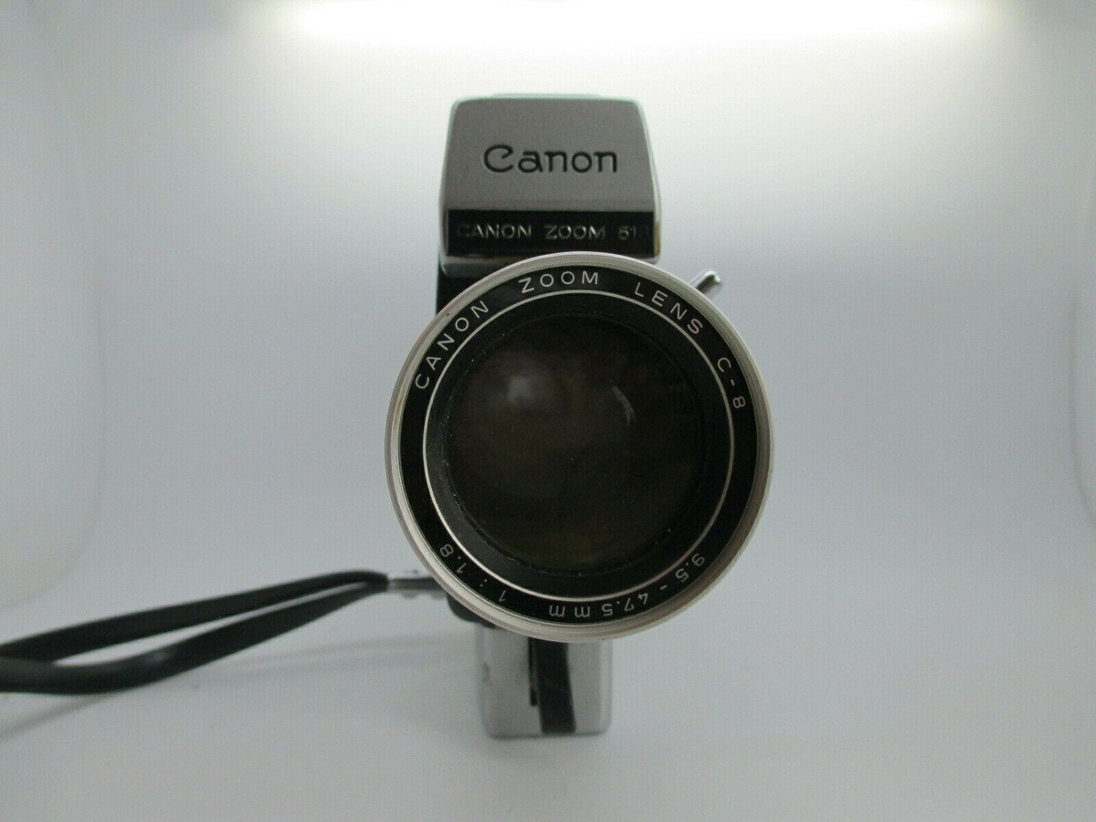 Canon Zoom 518 Super 8 Movie Video Film Camera Tested Working Film