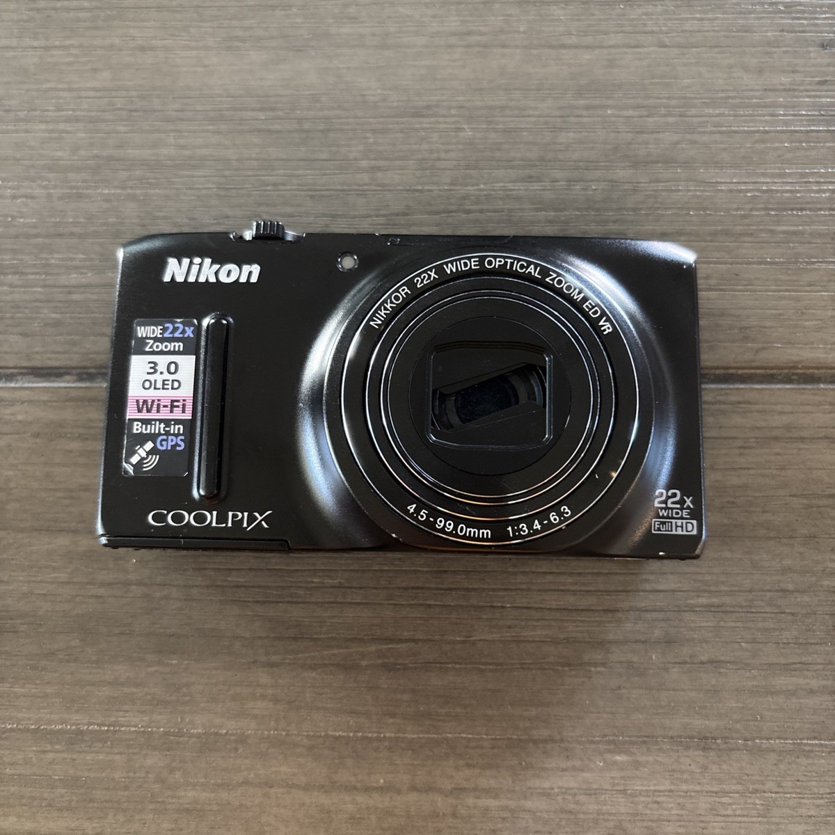 Nikon Coolpix S9500 18.1MP 22X Zoom Digital Camera Untested P/R | eBay