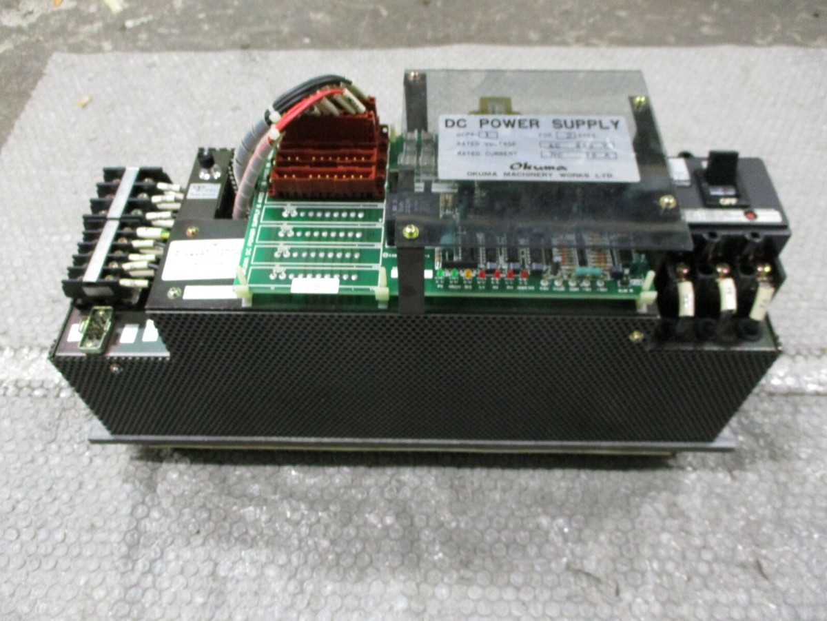 OKUMA DCPS-1 DC Power supply For 2 AXES 200VAC 36ADC OKUMA DCPS 1
