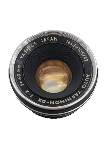 Yashica Auto Yashinon-DX 50mm F/2 Vintage Prime Lens M42 | eBay