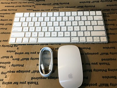 GENUINE APPLE WIRELESS MAGIC KEYBOARD & MOUSE 2 *2nd Gen