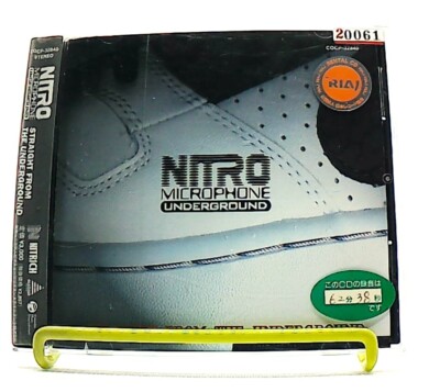 STRAIGHT FROM THE UNDERGROUND [CD][OBI] NITRO MICROPHONE