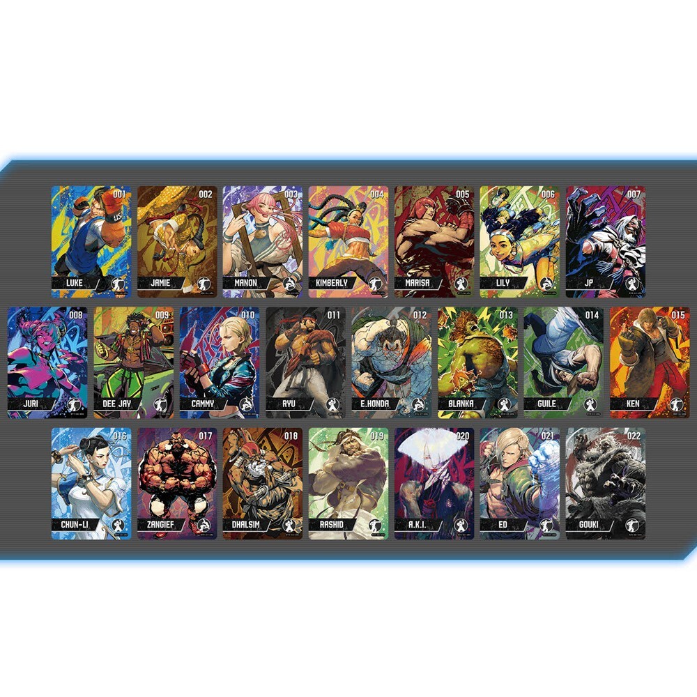 Nintendo Switch 2 Street Fighter 6 Amiibo Card Starter Set