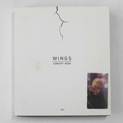 BTS Wings Concept Book + Photo Frame Paper + V Lenticular 3-7 days