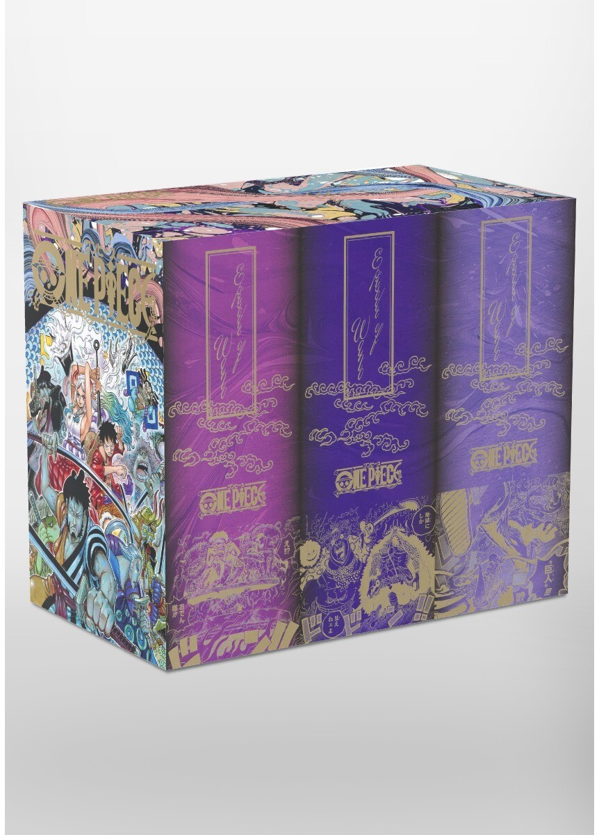 ONE PIECE Comics Box set Vol 91-104: Wano Country storage Japanese