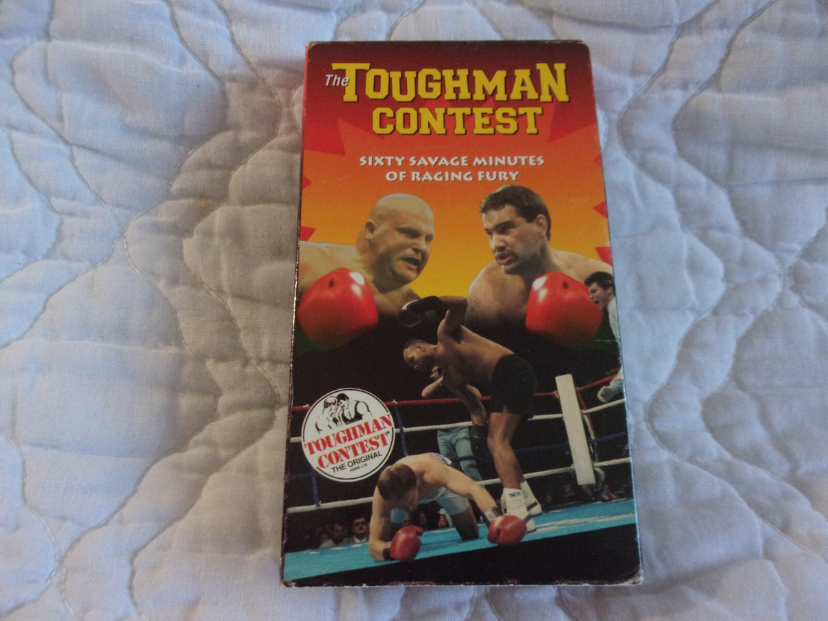 THE TOUGHMAN CONTEST VHS BOXING MMA FIGHTING ACTION 90'S SPORTS