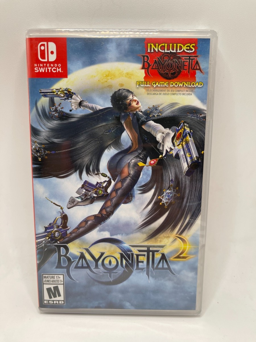 Bayonetta 2 + 1 (Full Game Download) Nintendo Switch First 1st