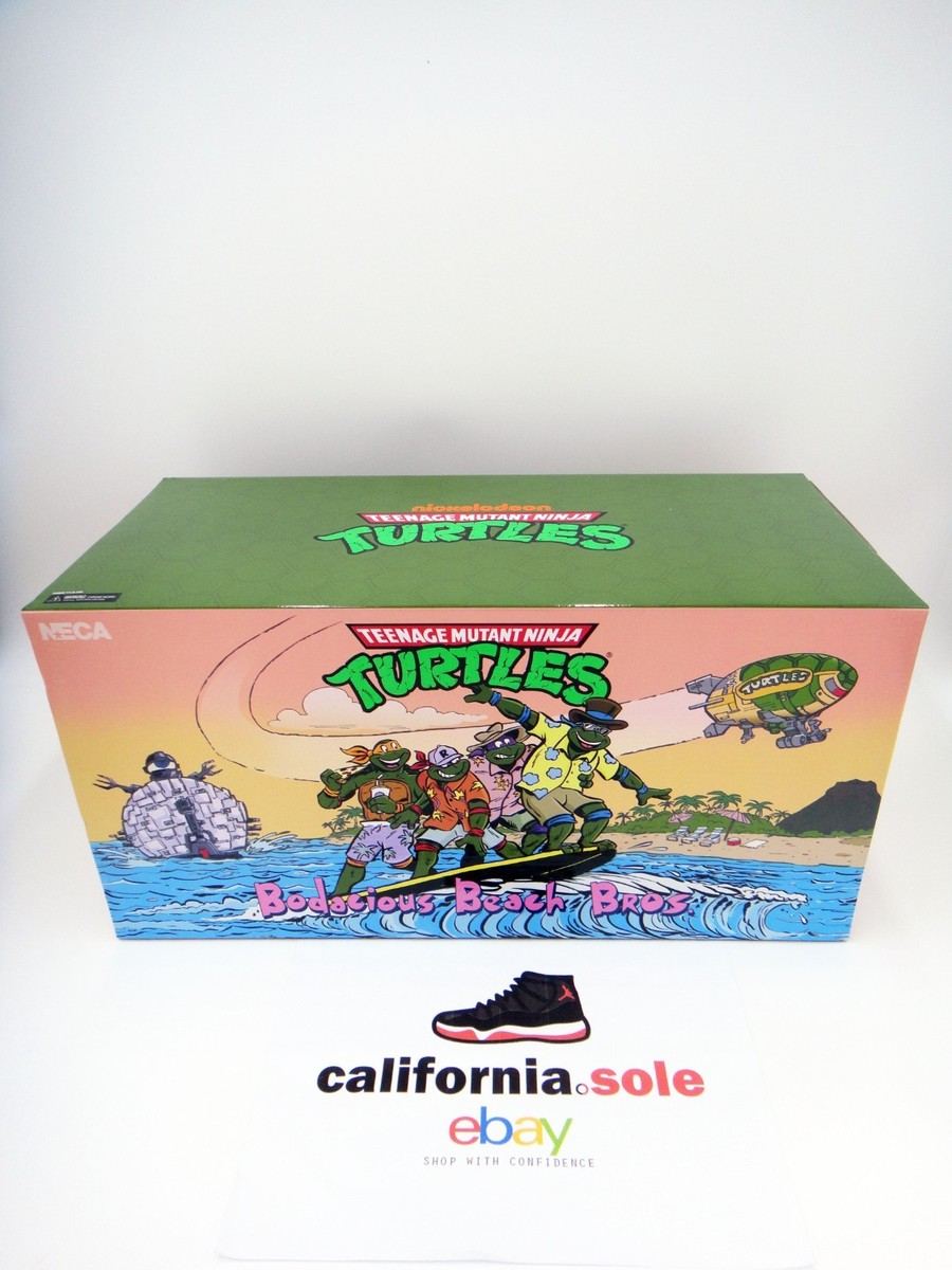 🐢 NECA TMNT Teenage Mutant Ninja Turtles Bodacious Beach Bros 4