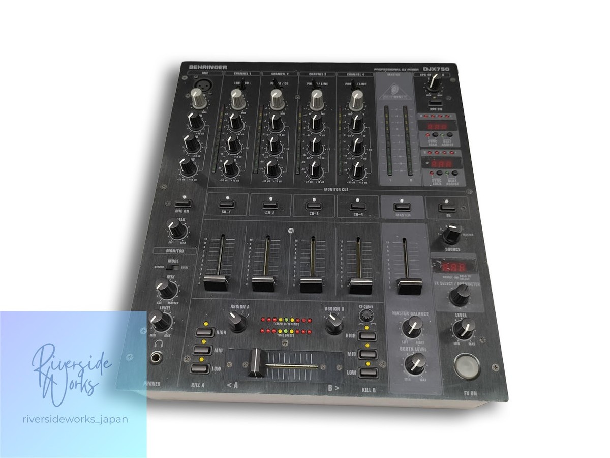 BEHRINGER DJX750 Mixer 5-Channel DJ Mixer Used JP | eBay