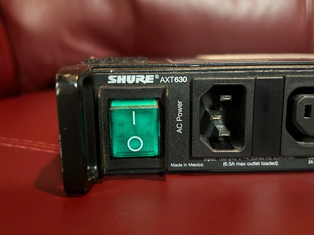 SHURE AXT630 AXT-630 Antenna Distribution Amplifier Tested | eBay