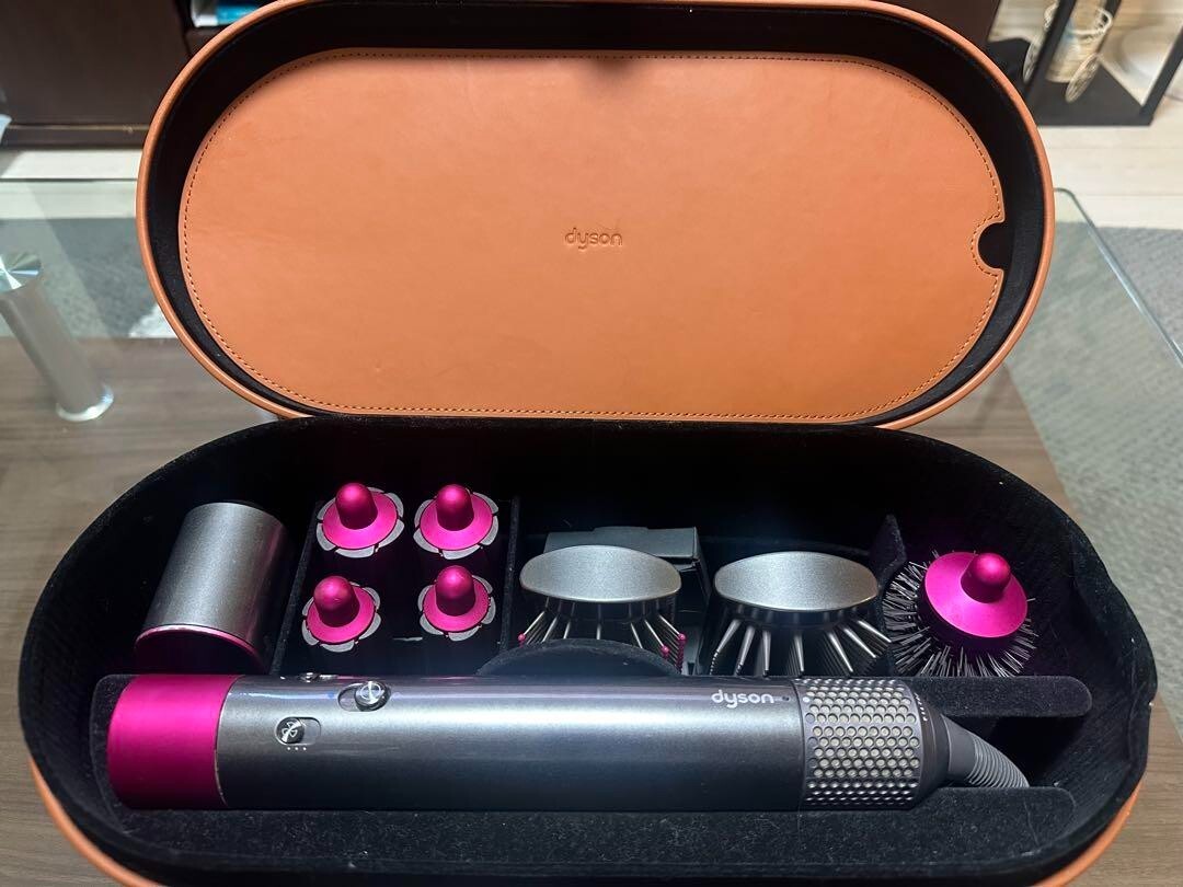 Dyson Airwrap Complete Hair Styler HS01 pink Silver Color 100V