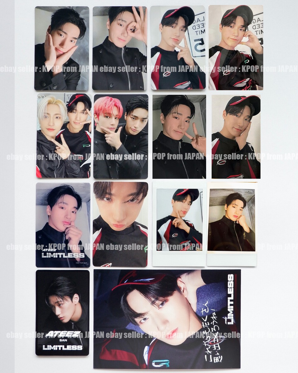 SAN ATEEZ Limitless Official Photocard ATINY Tower records HMV