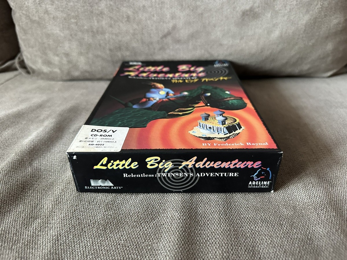 Little Big Adventure - Japanese Big Box Edition IBM DOS CD-ROM | eBay