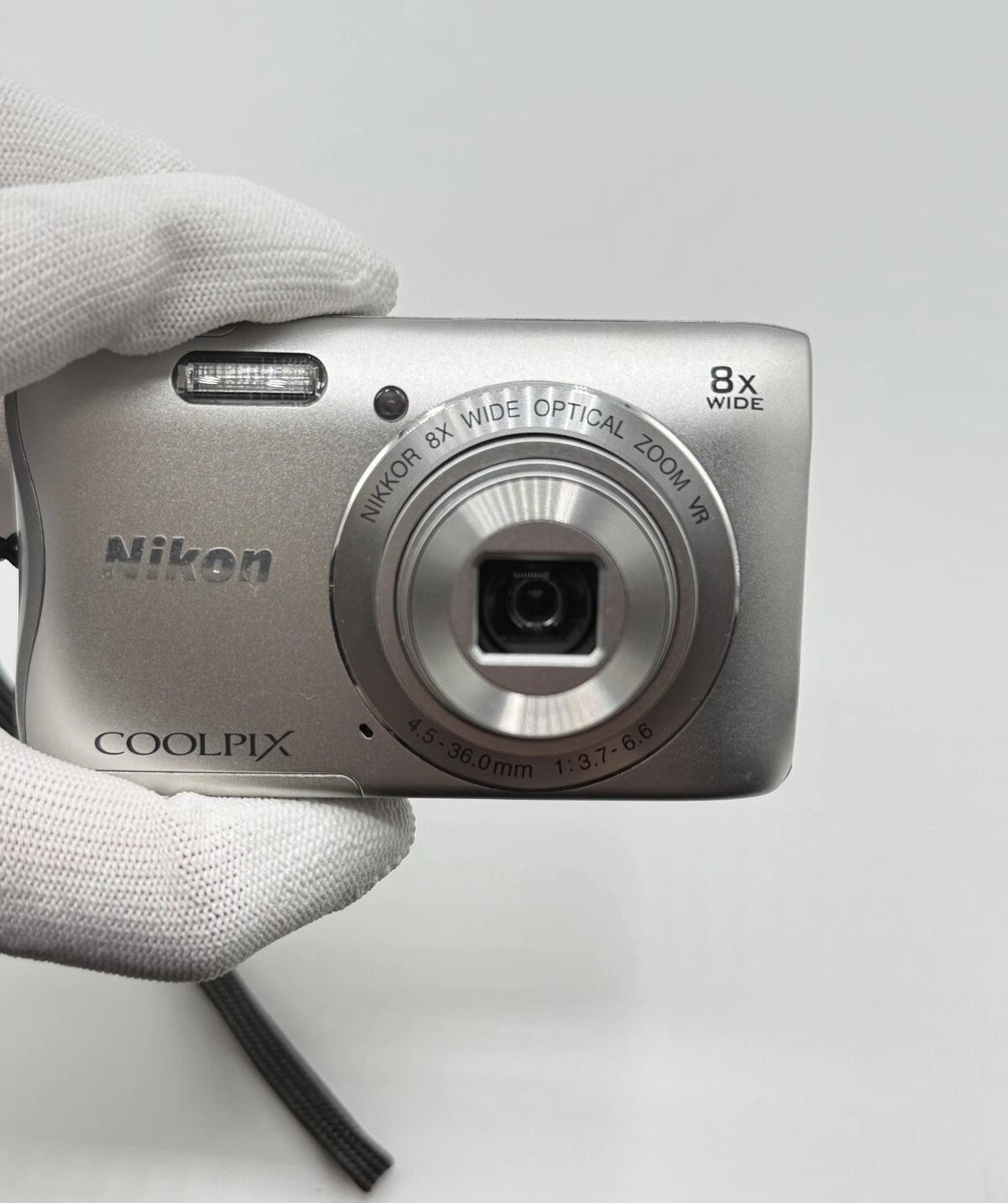 Nikon COOLPIX S3700 20.0MP 8x Optical Zoom Digital Camera Pink